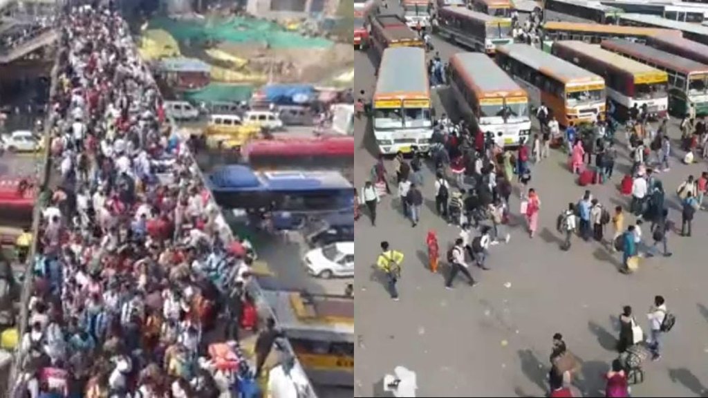 anand vihar | diwali | railway station |