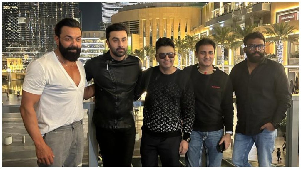 Animal Teaser at Burj Khalifa, Bobby Deol, Ranbir Kapoor