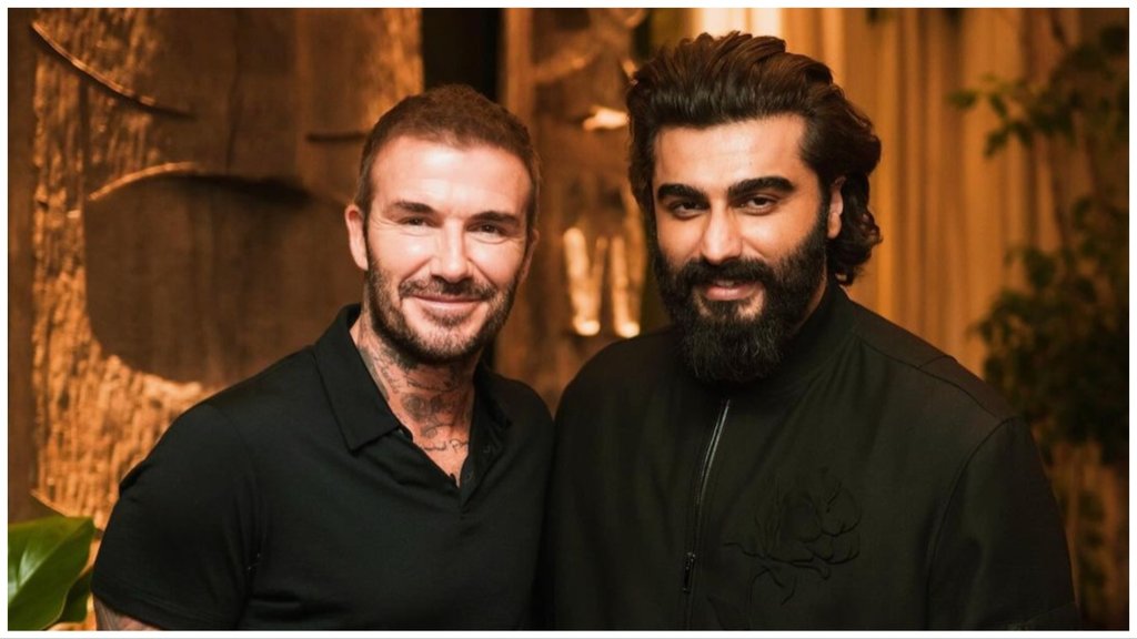 Arjun Kapoor, David Beckham, Bollywood