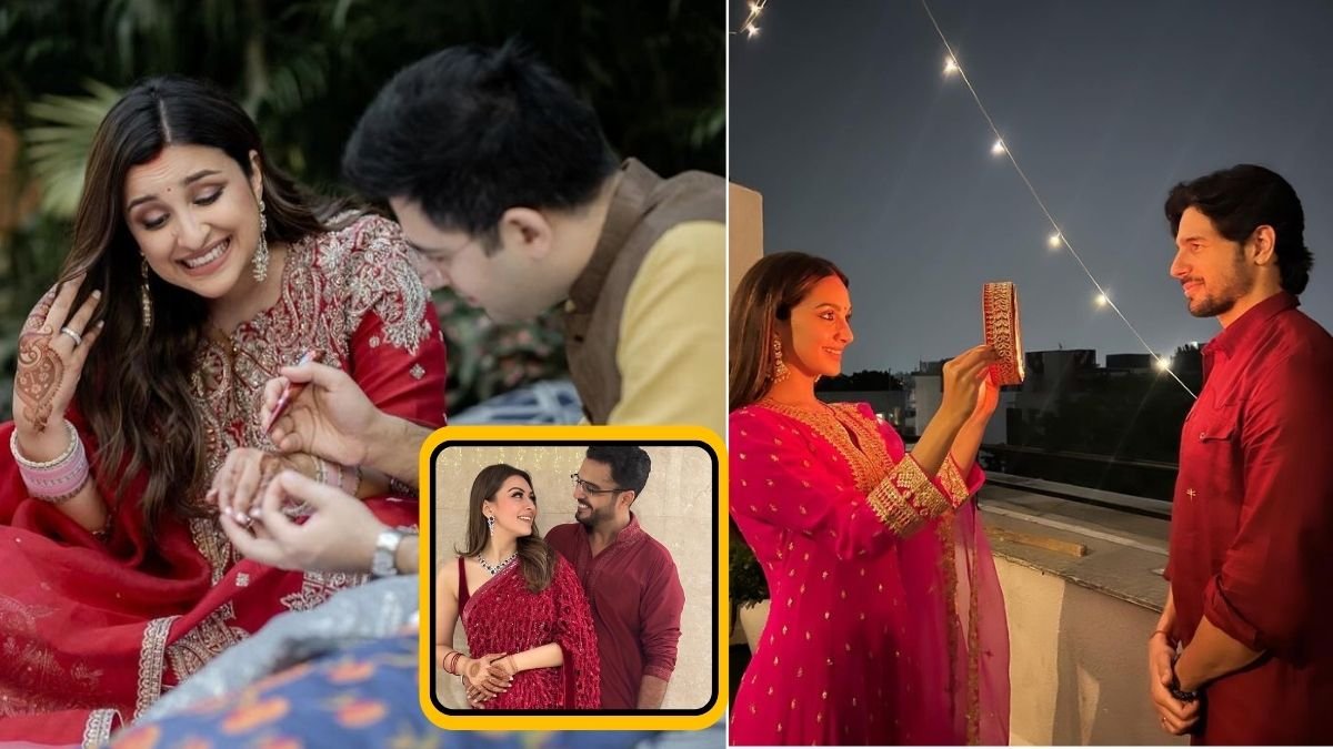bollywood Couples first Karwa chauth