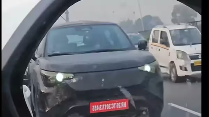Maruti evX spied (Image: Speed Shifter/YouTube)