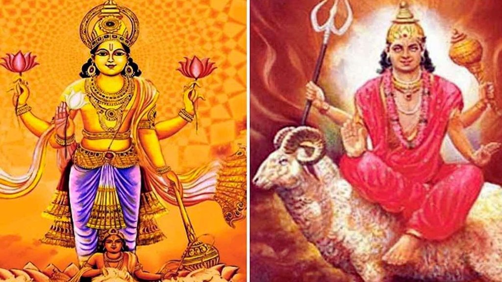 mangal and sun ki yuti, mangal and sun ki yuti in scorpio