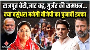 Vasundhara tries to move ahead, but BJP gets stuck trying to appease Jats, Rajputs, and Gujjars - that's how the stalemate is.