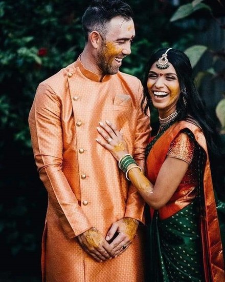 Glenn Maxwell family