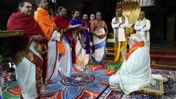 तिरुपति बालाजी पहुंचे PM मोदी, तिरुमाला देवस्थानम में लिया भगवान वेंकटेश्वर का आशीर्वाद