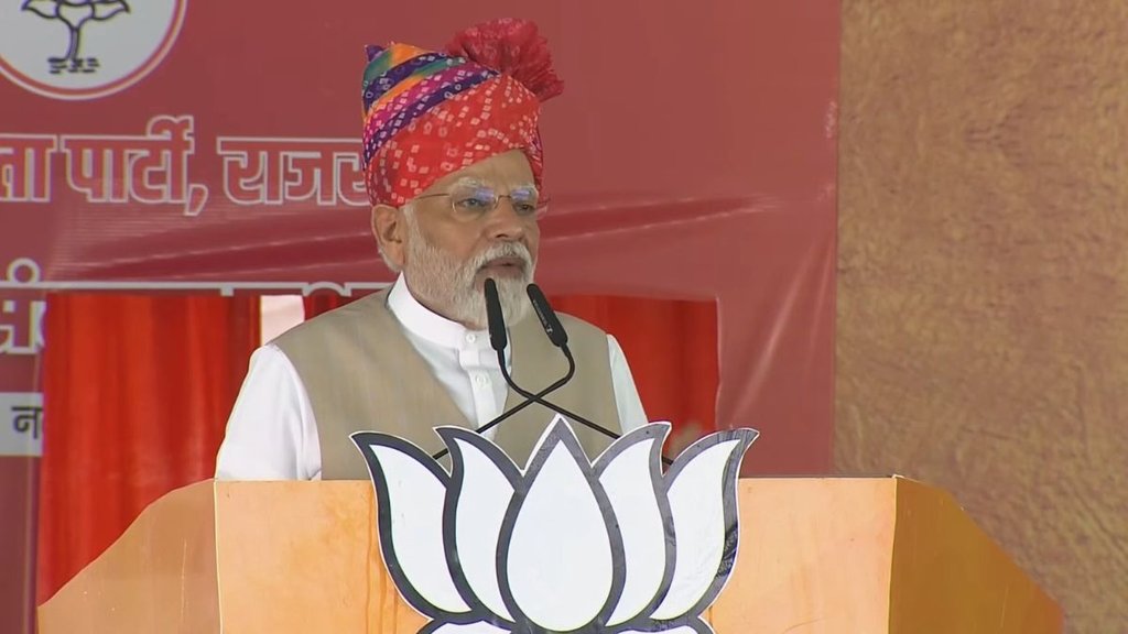 pm modi | rajasthan | bjp | rally |