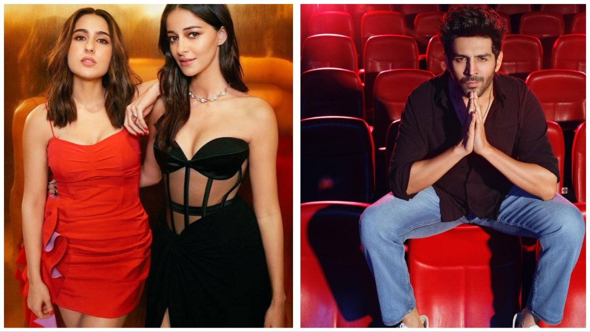 Sara Ali Khan, Ananya Pandey, Kartik Aryan