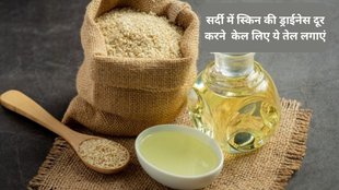 best oil for skin, oil for skin, सर्दी में स्किन की ड्राईनेस दूर करने के लिए तिल का तेल लगाएं,तिल का तेल लगाने के फायदे