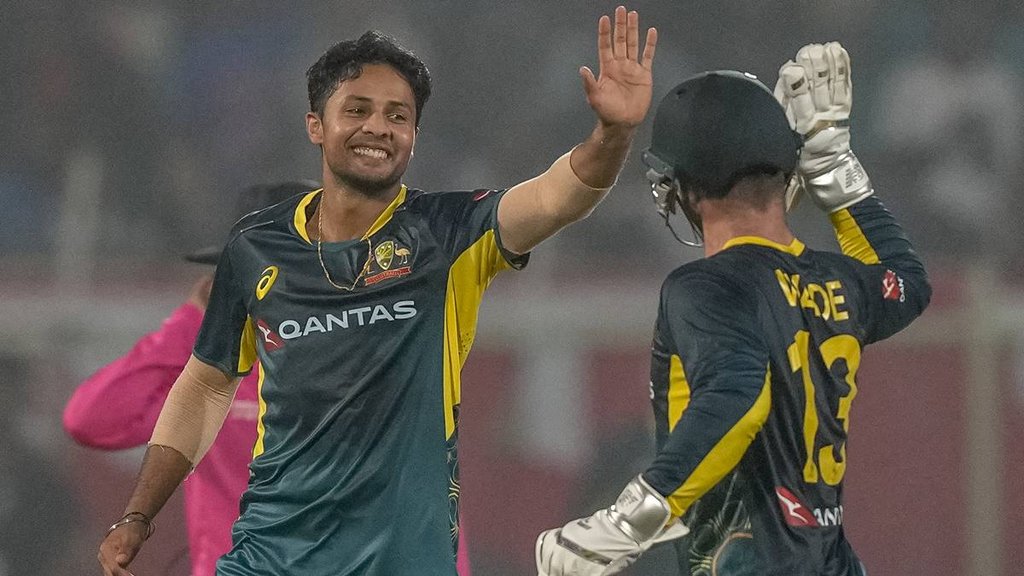 tanvir sangha । IND vs AUS । T20 Series