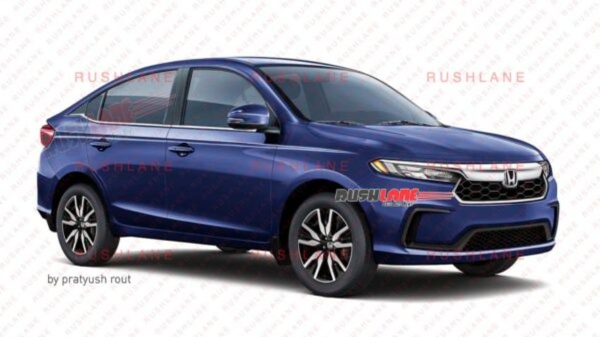 2024 Honda Amaze (फोटो- RUSHLANE)