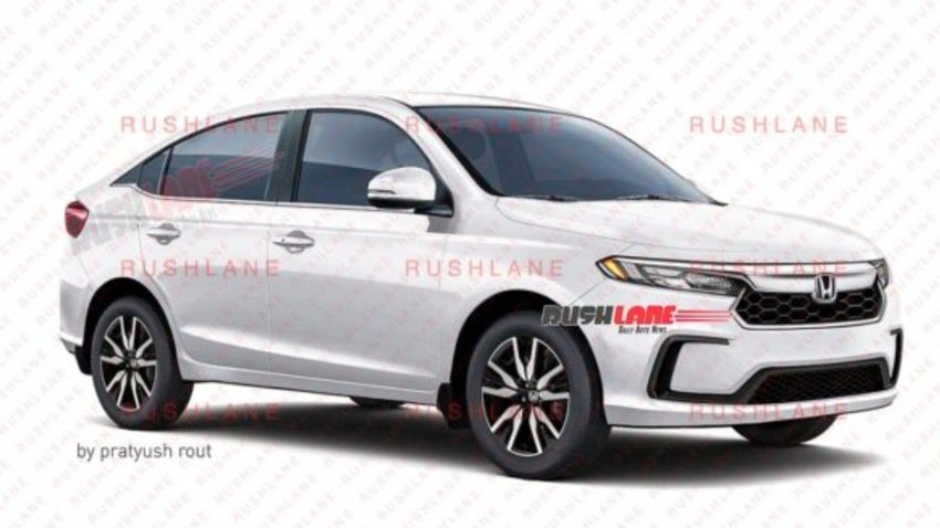 2024 Honda Amaze (फोटो- RUSHLANE)