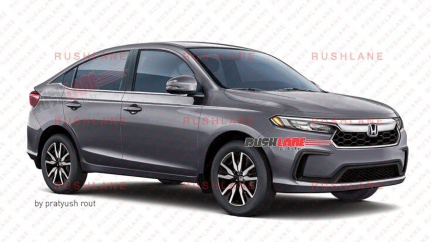 2024 Honda Amaze (फोटो- RUSHLANE)
