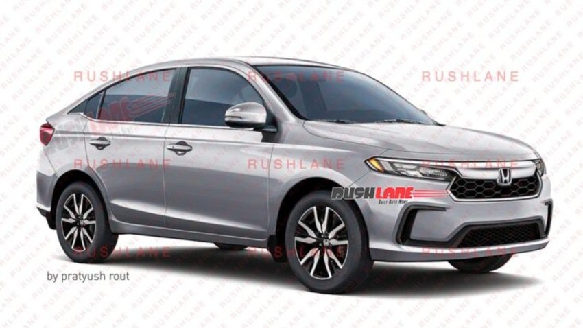 2024 Honda Amaze (फोटो- RUSHLANE)