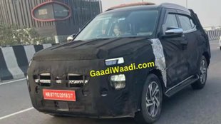 2024 Hyundai Creta facelift । 2024 Hyundai Creta facelift spy shots । 2024 Hyundai Creta facelift spy images । 2024 Hyundai Creta facelift leaked images । 2024 Hyundai Creta facelift leaked details