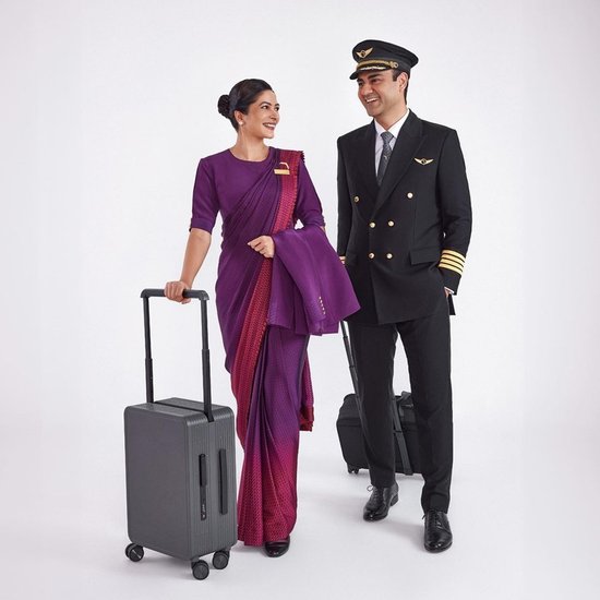 air india cabin crew new uniform