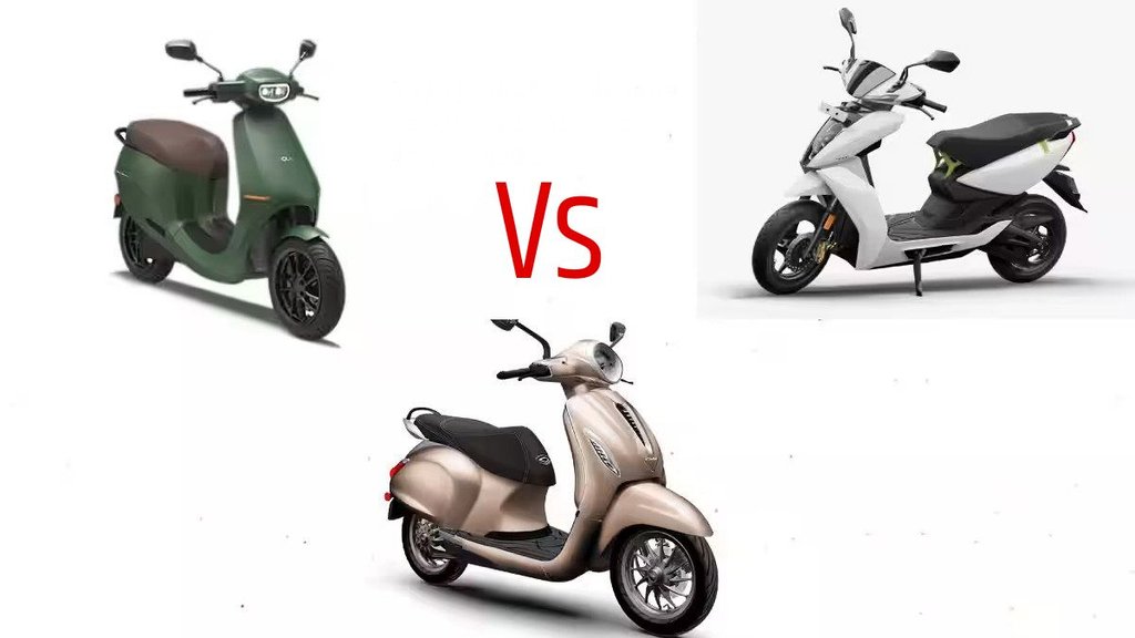 Bajaj Chetak Urbane Vs Ola S1 Air Vs Ather 450S Compare । Bajaj Chetak Urbane । Ola S1 Air । Ather 450S