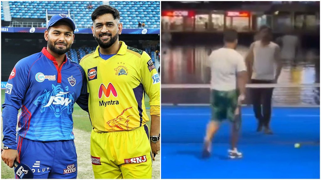 MS Dhoni, Rishabh pant, Delhi capitals, CSK, Dubai, Tennis
