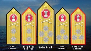 Indian Navy, New Epaulettes, Navy Day |