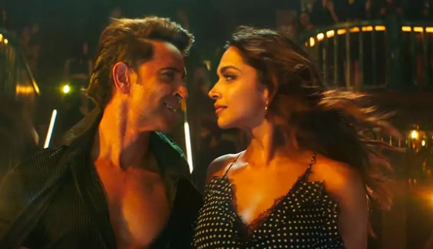 Hrithik Roshan and Deepika Padukone
