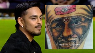Ishan Kishan, Ishan Kishan in KBC, Amitabh Bachchan, Amitabh Bachchan in KBC, Amitabh Bachchan in Kaun Banega Crorepati, Sai Baba Tattoo