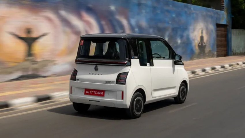 MG Comet EV (फोटो- CARDEKHO)