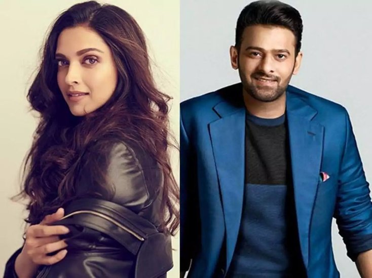 Prabhas and Deepika Padukone