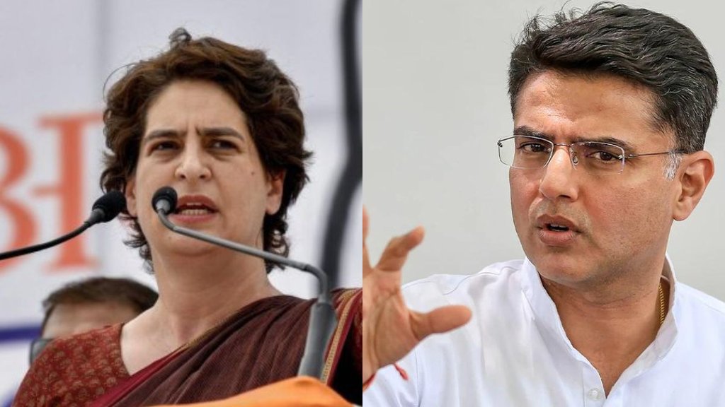 Sachin Pilot | Priyanka Gandhi