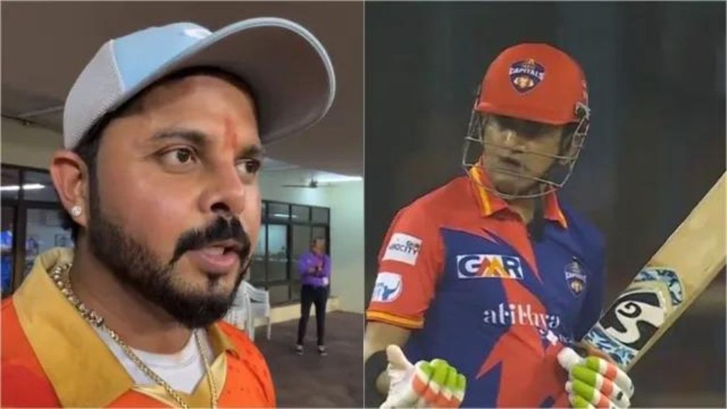 Sreesanth vs Gautam Gambhir | LLC | Legends League Cricket