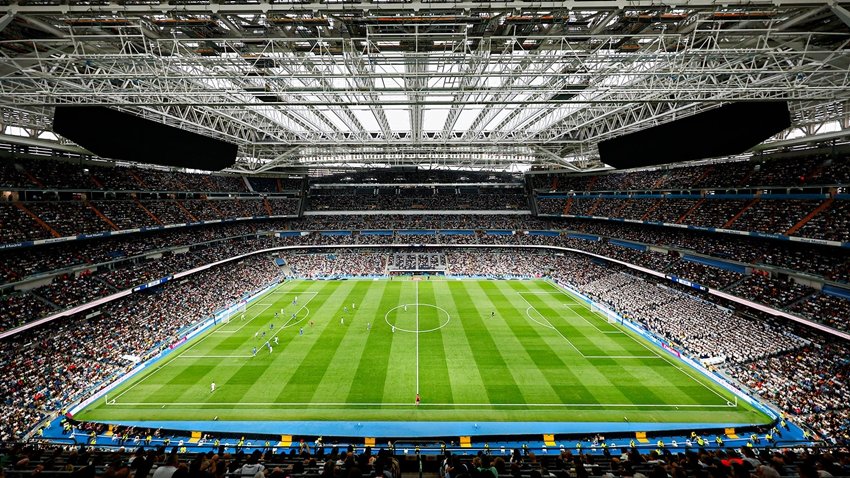 Santiago Bernabéu Stadium, Madrid, Spain