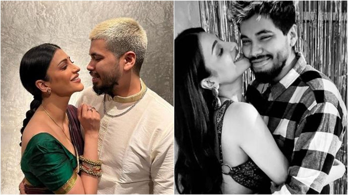 Shruti Haasan and Shantanu Hazarika