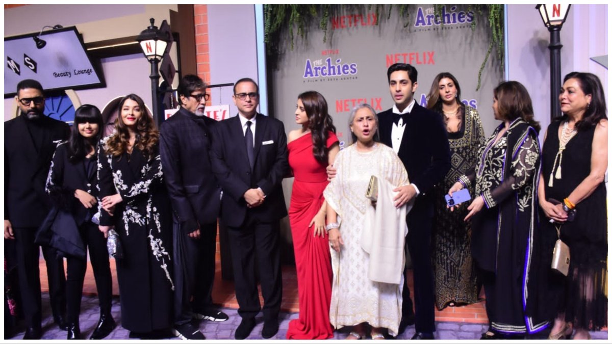 Amitabh Bachchan, Aishwarya Bachchan, Jaya Bachchan