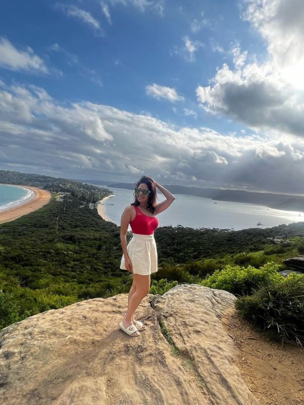 Nushrratt Bharuccha reached Sydney Palm Beach to celebrate New Year