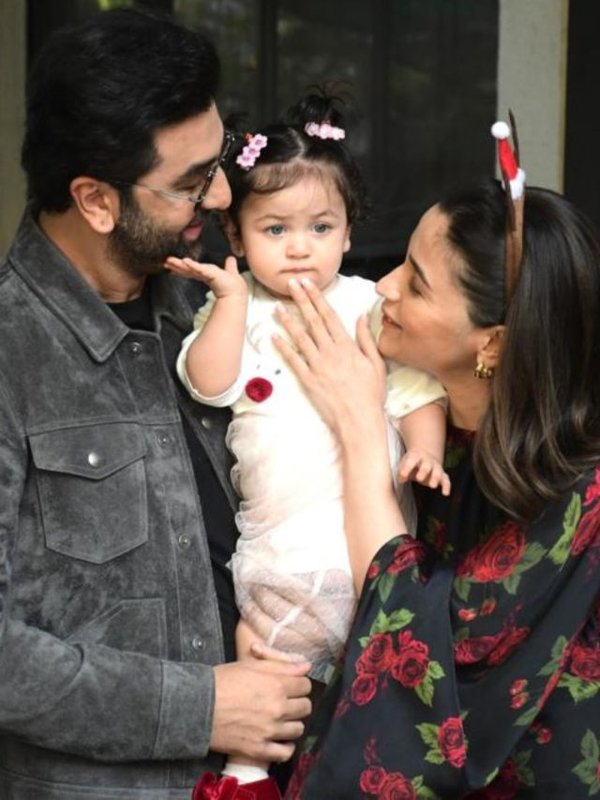 Raha Kapoor First Public Appearence