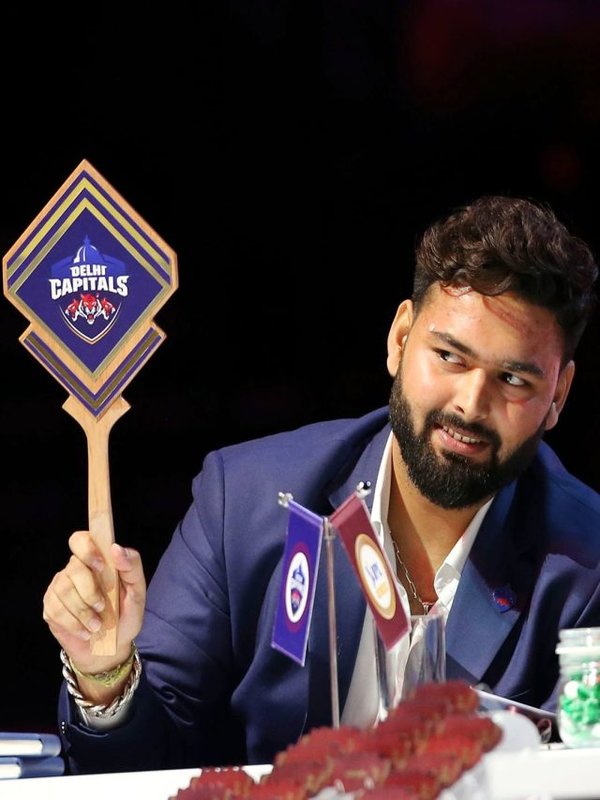 Rishabh Pant Auction
