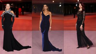 Deepika Padukone slays in blue velvet gown at third Annual Academy Museum Gala in Los Angeles, see Selena Gomez-Dua Lipa and other hollywood actress look