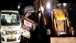 मध्य प्रदेश में भीषण सड़क हादसा, गुना में डंपर से टक्कर के बाद बस में लगी आग, 12 जिंदा जले