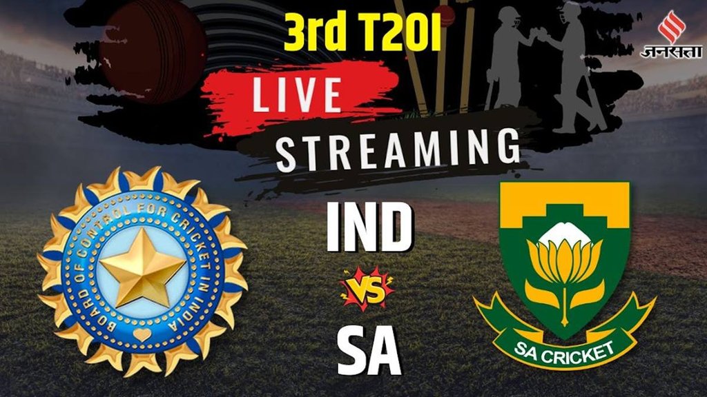 IND vs SA 3rd T20 Live Score Streaming,IND vs SA 3rd T20 Live Score Telecast, india vs South Africa