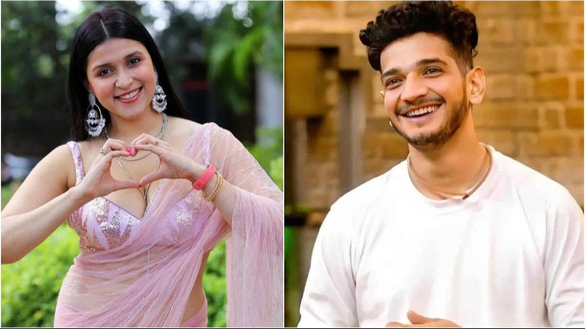 Mannara Chopra and munawar faruqui