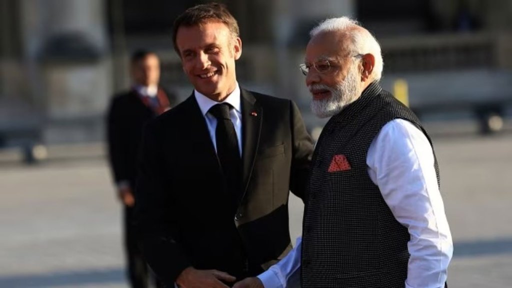 pm modi| emanueal macron| republic day 2024