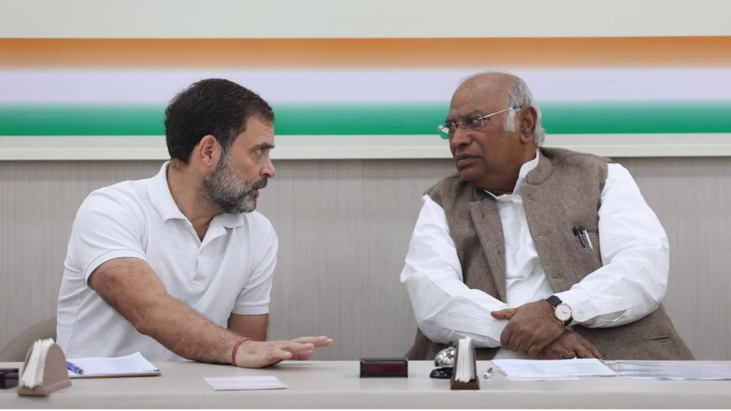 rahul gandhi | mallikarjun kharge | congress |