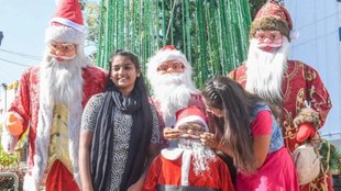 santa claus| Christmas 2023| madhya pradesh