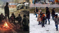ठंड ने दिखाना शुरू किया सितम, कश्मीर में भारी बर्फबारी, दिल्ली में बारिश के आसार और माउंट आबू में शून्य से नीचे गया पारा