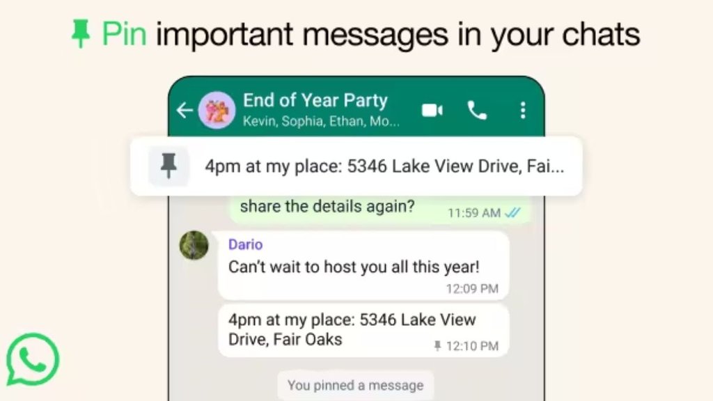 WhatsApp | WhatsApp Pin Message | WhatsApp unpin message