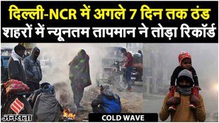 Delhi Weather: Delhi NCR में लगातार बढ़ रही Cold wave के कारण लोग गर्मी के लिए संघर्ष कर रहे हैं