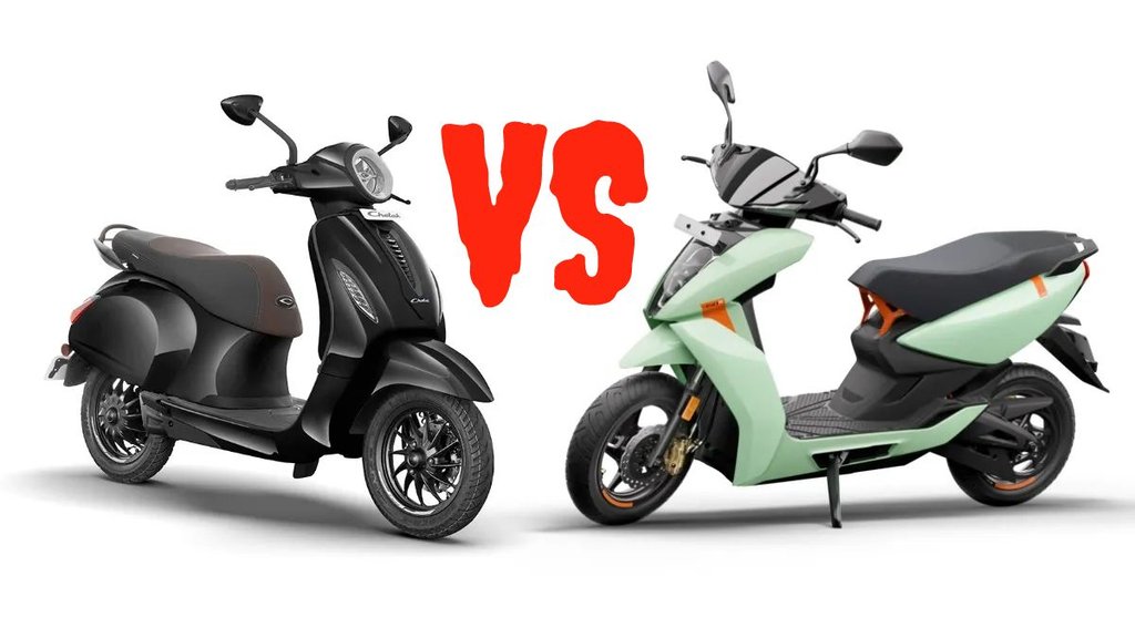 2024 Bajaj Chetak vs Ather 450 Compare । 2024 Bajaj Chetak vs Ather 450 Compare in Range । 2024 Bajaj Chetak vs Ather 450 Compare in Speed । 2024 Bajaj Chetak vs Ather 450 Compare in Specifications
