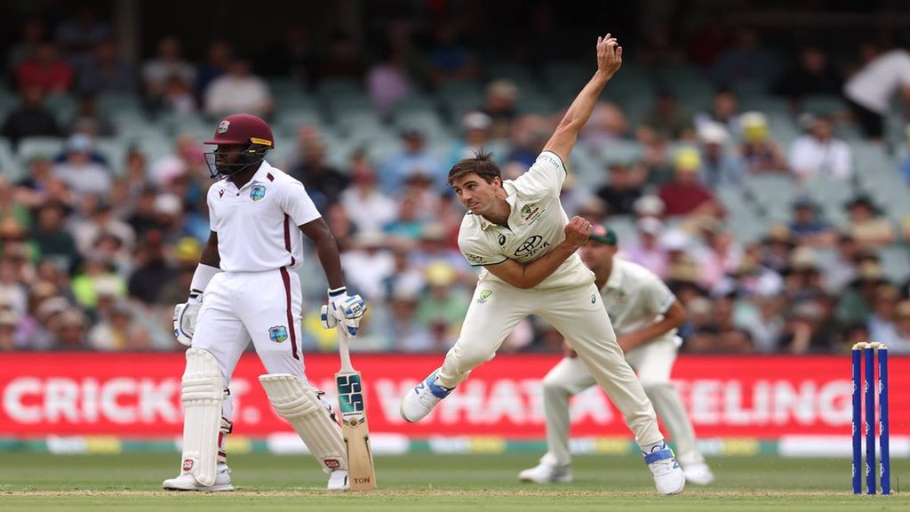 AUS vs WI 1st Test,AUS vs WI,West Indies Inning report
