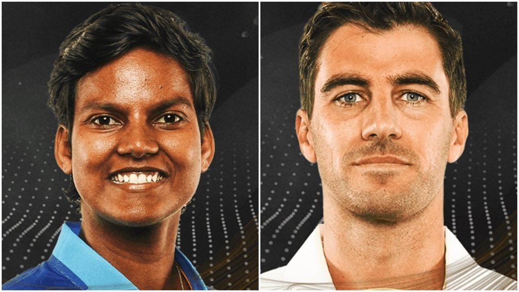Australia skipper Pat Cummins, ICC Mens Player of the Month award, Deepti Sharma of India, ICC Womens Player of the Month award