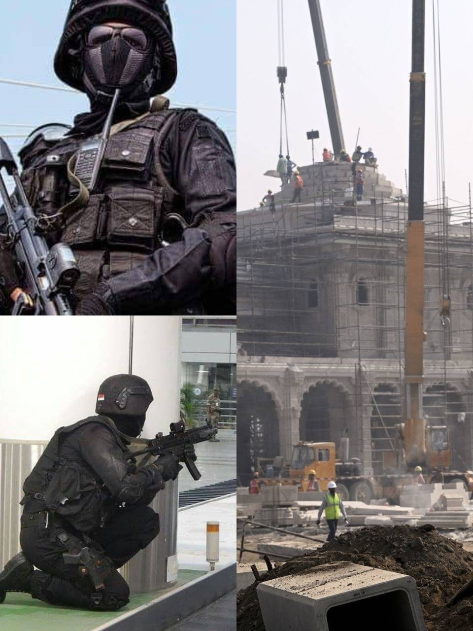 Ram janmabhoomi Ayodhya From sniper to NSG the security of Ram temple