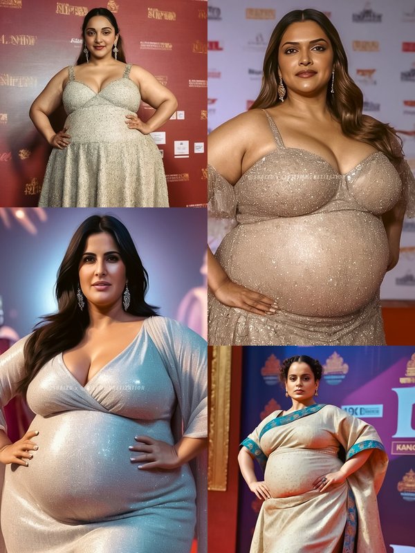 Bollywood Actress Fat look