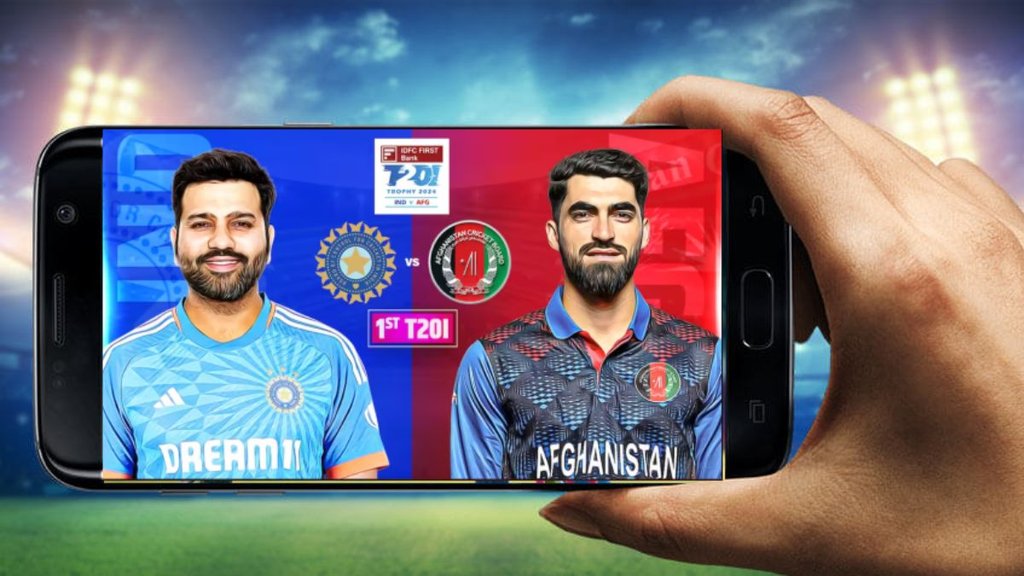 India vs Afghanistan, IND vs AFG 1st T20 Match Live Stream, Jio Cinema